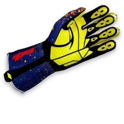 Guanti Minus -273 DRIP V2 Blu Fluo Giallo Fluo Rosso