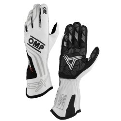 Guantes OMP KS-X Kart Blanco