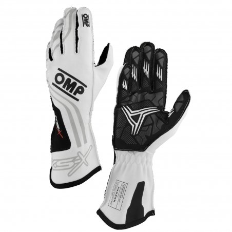 OMP KS-X Kart-Handschuhe Weiß