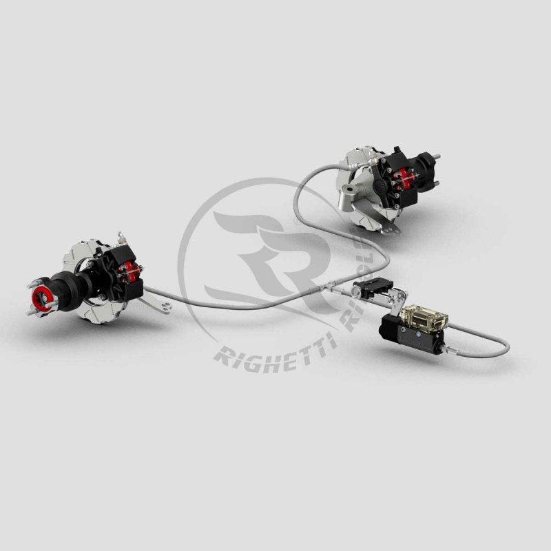 RR MA20 Front brake system foot operated | Kart Racing
