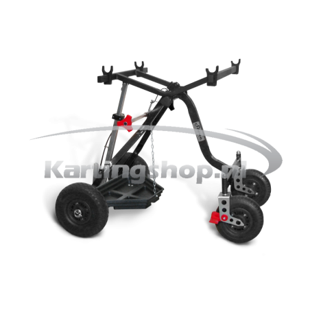 Stone TRANSFORMER - LIFT KART TROLLEY Preto