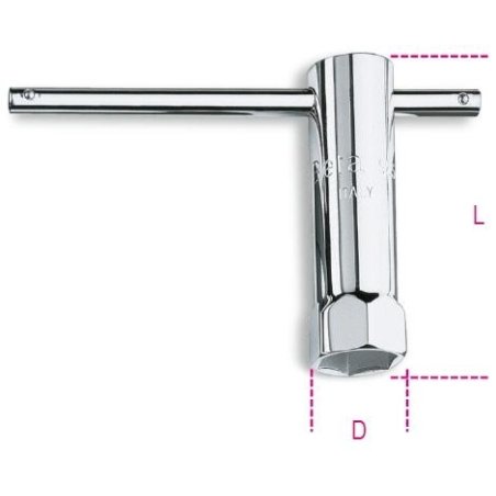 Beta Spark Plug Wrench 16mm