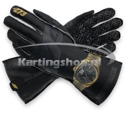 Guantes Minus -273 Race Service Negro-Gris-Oro Asimétrico