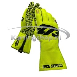 Minus -273 Race Service Fluo Yellow-Musta-Kulta Asymmetric