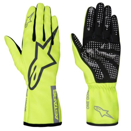 Alpinestars Tech 1-K Race V2 PURE hansker Gul