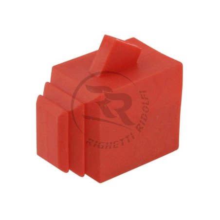 Dust cover brake pump Rood