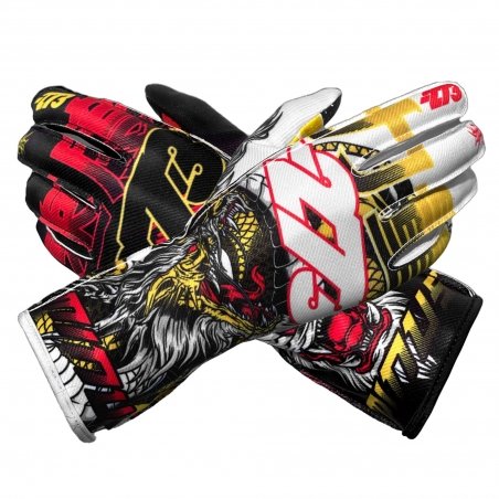 Minus 273 SHAOLIN Zwart-White-Rood-Yellow-Asymmetric hands