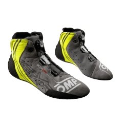 OMP KS-XR Kart-Schuhe Schwarz-Fluo Gelb
