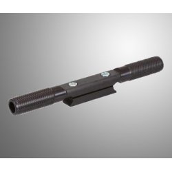 Apoio para os pés de alumínio preto Goldspeed