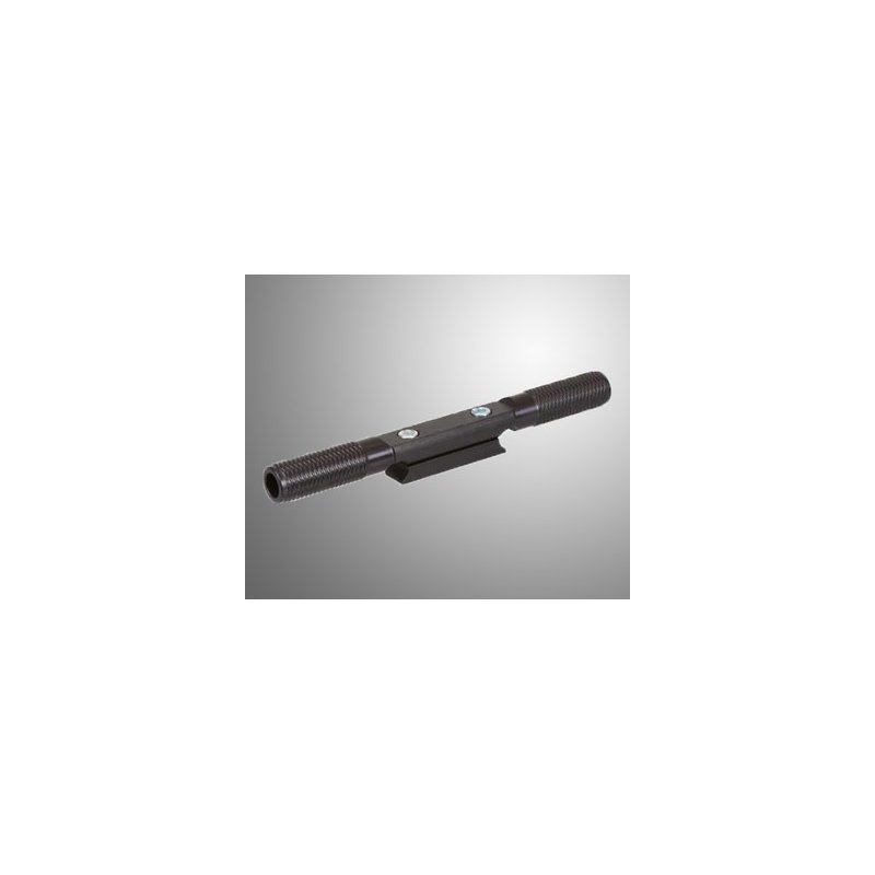 Reposapiés de aluminio negro Goldspeed