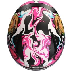 LS2 Rapid II Cyberg - Matte Purple-Cyan