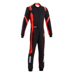 Mono Sparco Thunder Advanced Kart Negro-Rojo