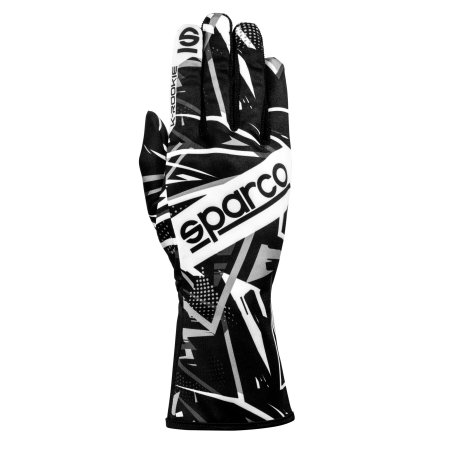 Sparco K-Rookie Kart Gants Noir-Blanc | Karting