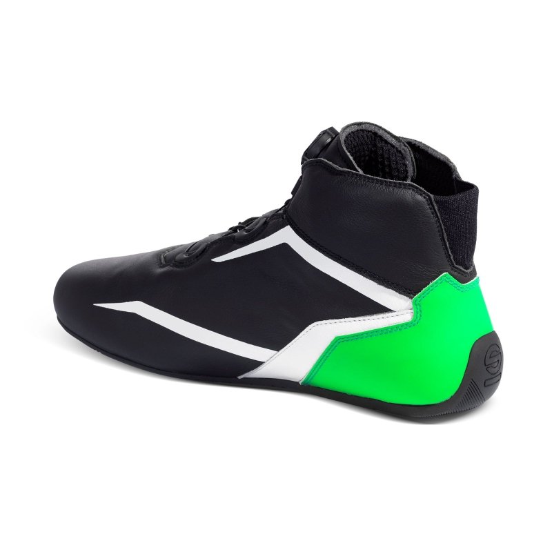 Sparco K-Prime Kart Sapatos Preto-Fluo Green