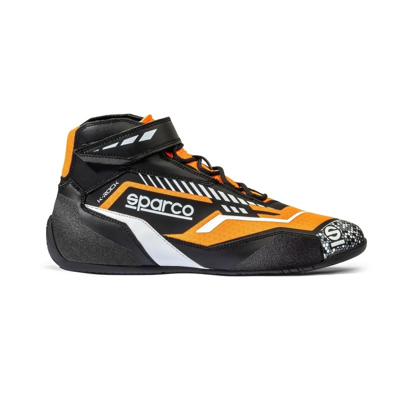 Sparco K-Rock Karting Kengät Musta-Fluo Oranssi