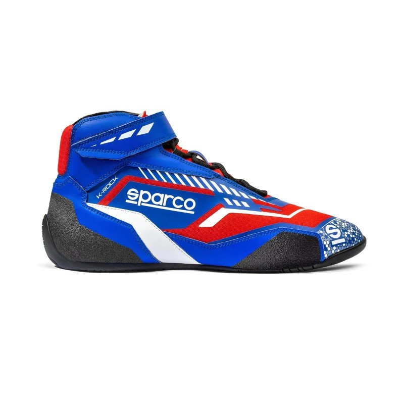 Zapatillas Karting Sparco K-Rock Azul-Rojo