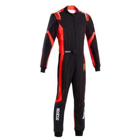 Mono de Kart Sparco Thunder Advanced Niño Negro-Rojo