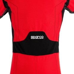 Sparco Thunder Advanced børne kart overalls rød-sort
