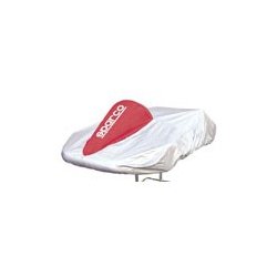 Sparco Kart Cover Grey/Red | Kart Racing