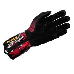 Minus 273 SHAOLIN Negro-Blanco-Rojo-Amarillo-Guantes asimétricos