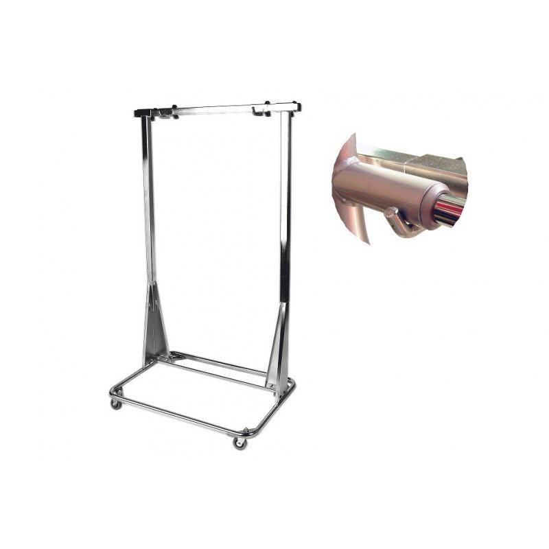 Kart standaard Lino verchroomd