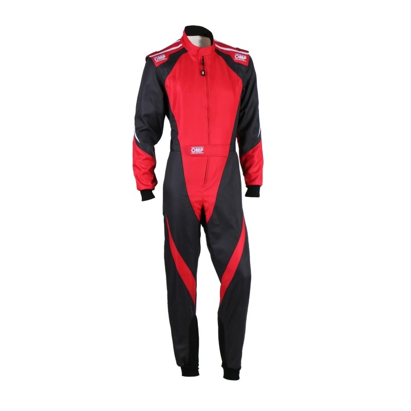 OMP KS-3X KIDS Kart Overall Noir-Rouge | Karting