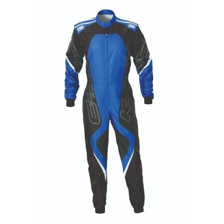 OMP KS-3X ART Kart Overall Preto-Azul