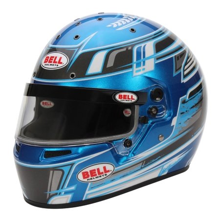 Bell KC7-CMR Champion kart helmet Anthracite-Blau