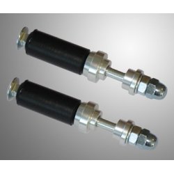 Bumperbout en rubber set Zwart RR