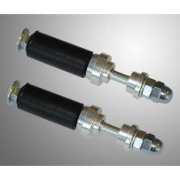 Bumperbout en rubber set Zwart RR
