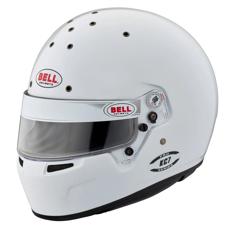 Bell RS7-K kart helmet White | Kart Racing