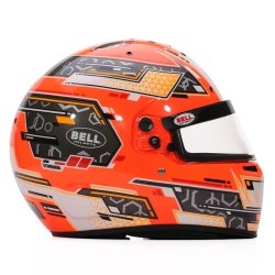 Bell RS7-K Stamina kart helmet Anthracite-Ora | Kart Racing