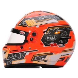 Bell RS7-K Stamina kart helmet Anthracite-Ora | Kart Racing