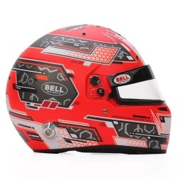 Bell RS7 PRO Stamina Autosport Helmet Anthracite-Rot
