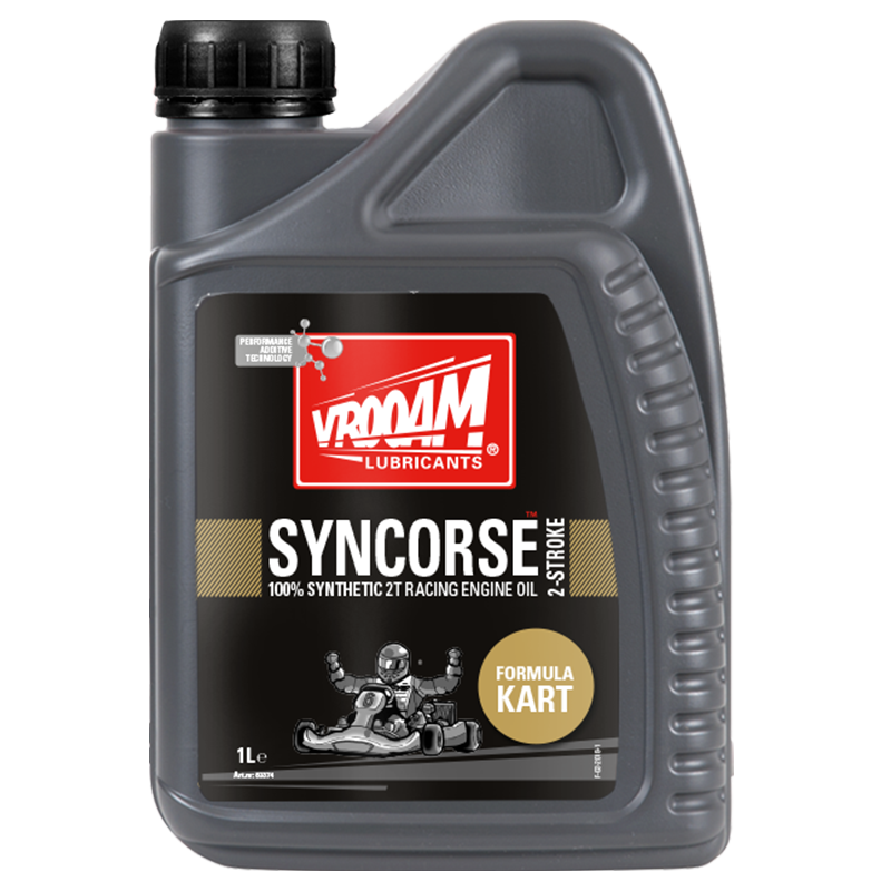 VROOAM Syncorse RED 2T Kart-Racing Oil