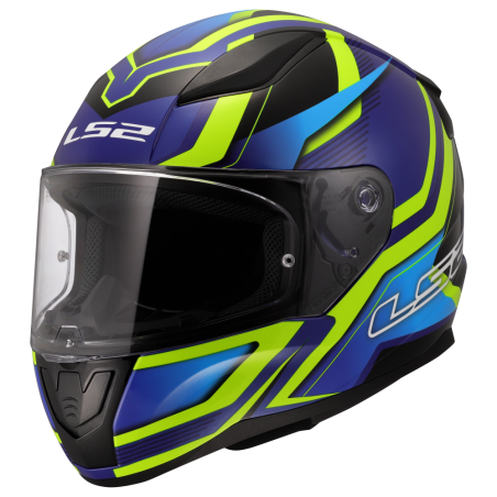 LS2 Rapid II Flitz - Gloss fluo yellow - blue