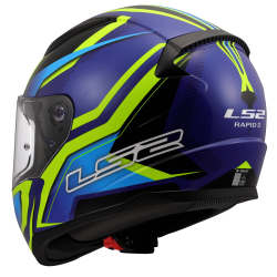 LS2 Rapid II Flitz - Gloss fluo yellow - blue