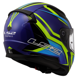 LS2 Rapid II Flitz - Gloss fluo yellow - blue