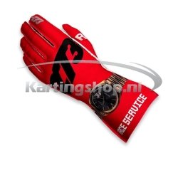 Minus -273 Race Service Fluo Rood-Goud Asymmetric Handscho