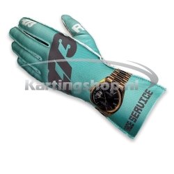 Minus -273 Race Service Aqua Green-Dourado Asymmetric Luva