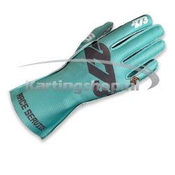 Minus -273 Race Service Aqua Green-Dourado Asymmetric Luva