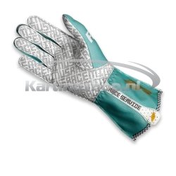 Minus -273 Race Service Aqua Green-Gold Asymm | Karting