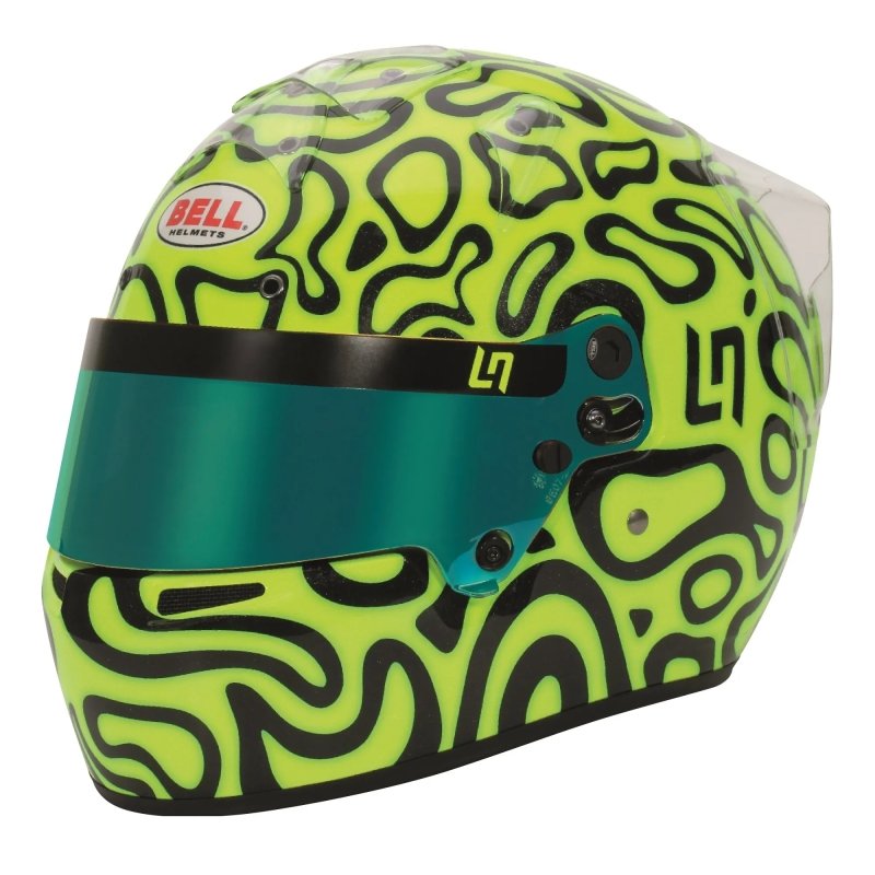 Bell KC7-CMR Lando Norris kart helmet
