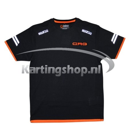 CRG Sparco T-paita Musta