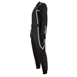 Speed IMOLA RS2 Kart Overall Black-White | Kart Racing