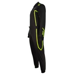 Speed IMOLA RS2 Kart Overall Black-Yellow | Kart Racing
