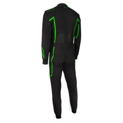 Speed IMOLA RS2 Kart Overall Preto-Green