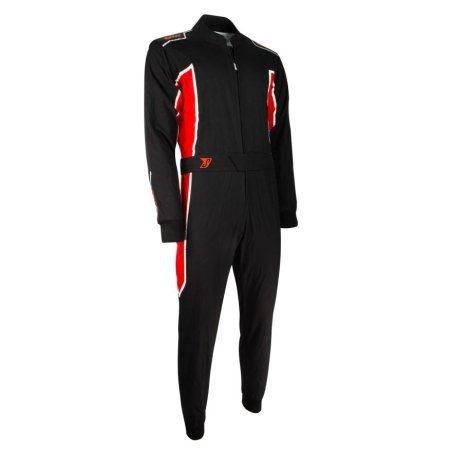 Speed IMOLA RS3 Kart Overall Zwart-Wit-Rood