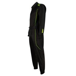 Speed DAYTONA 2.0 Kart-haalari musta-fluo-keltainen