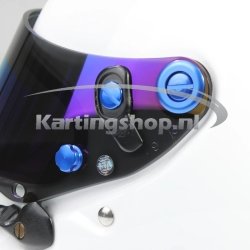 Senzo Arai visiirin kiinnityssarja CK-6 sininen